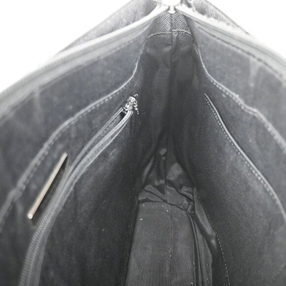 BURBERRY Logo Nova Check Shoulder Tote Bag Canvas Leather Beige Black 83RL399 - Picture 11 of 16